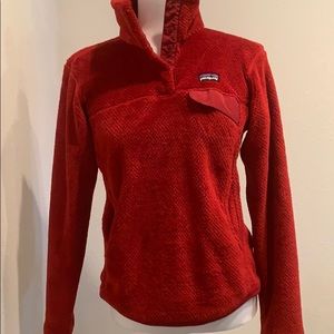 Women’s Patagonia Re-Tool Snap-T Pullover - Red